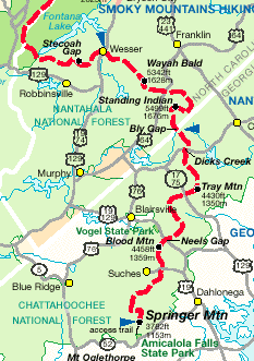 Appalachian Trail Planner